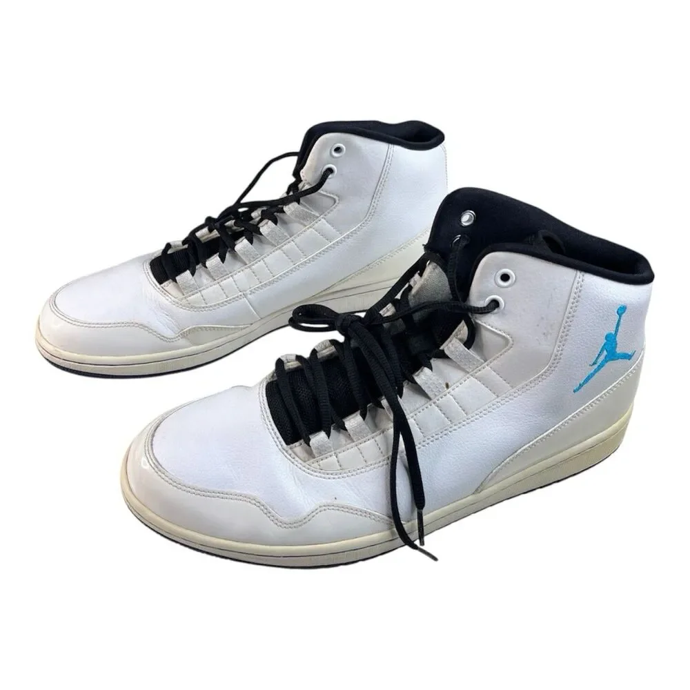 Nike Air Jordan Executive White Lagoon Concord Sneakers BBALL 820240-116 Size 13
